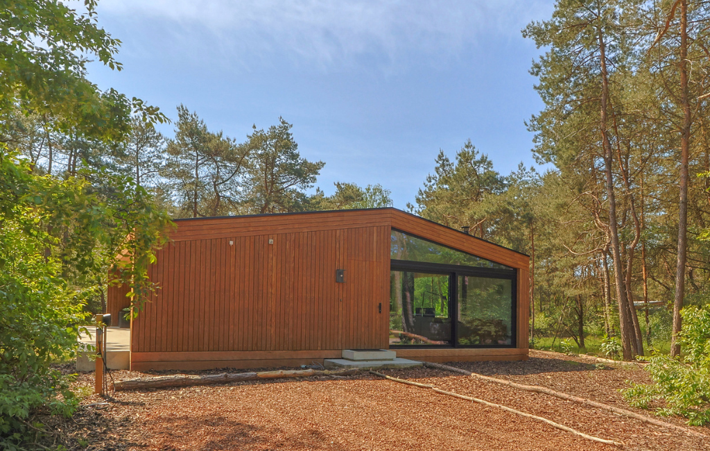 Front view of the house