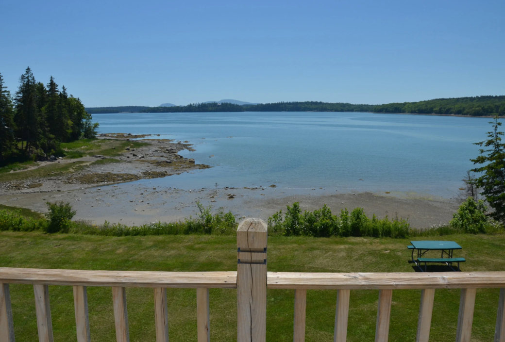 Waterfront vacation rental secluded near acadia bar harbor house pet friendly