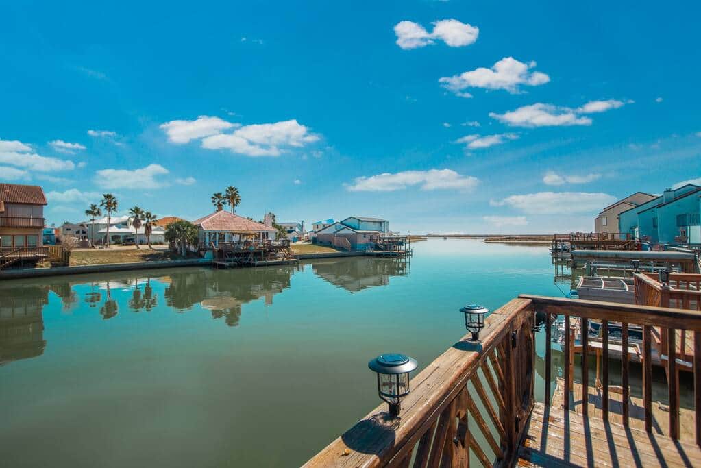 Water views, great for sunrises and sunsets