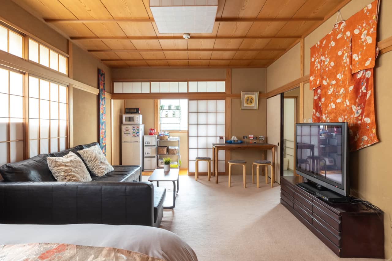 The complete home-away-from-home setup—blending tradition and convenience in central Tokyo