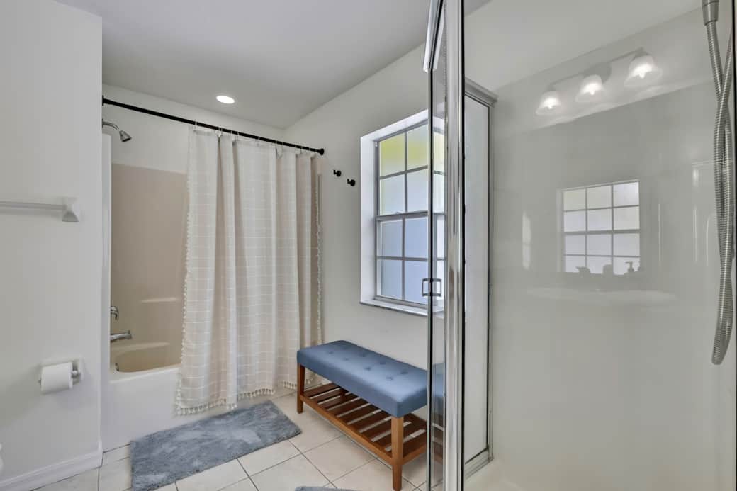 The Manatee Suite Master Bathroom