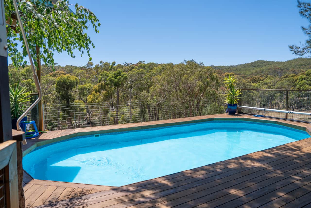 Pool with a view!