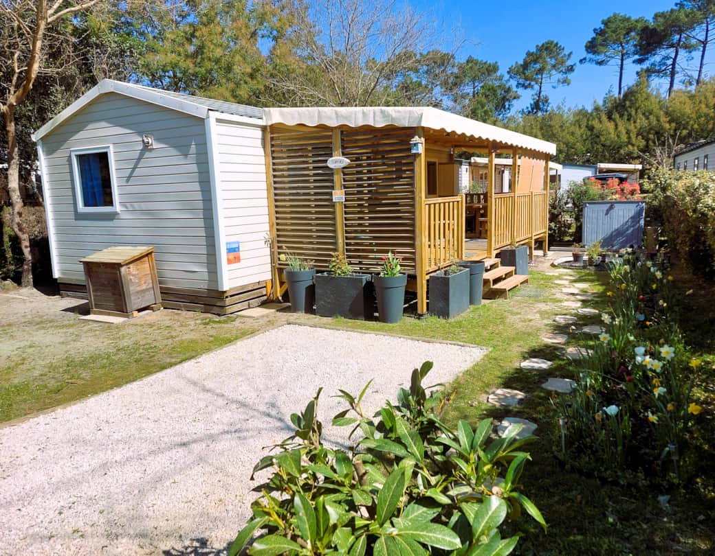 vue générale mobil home