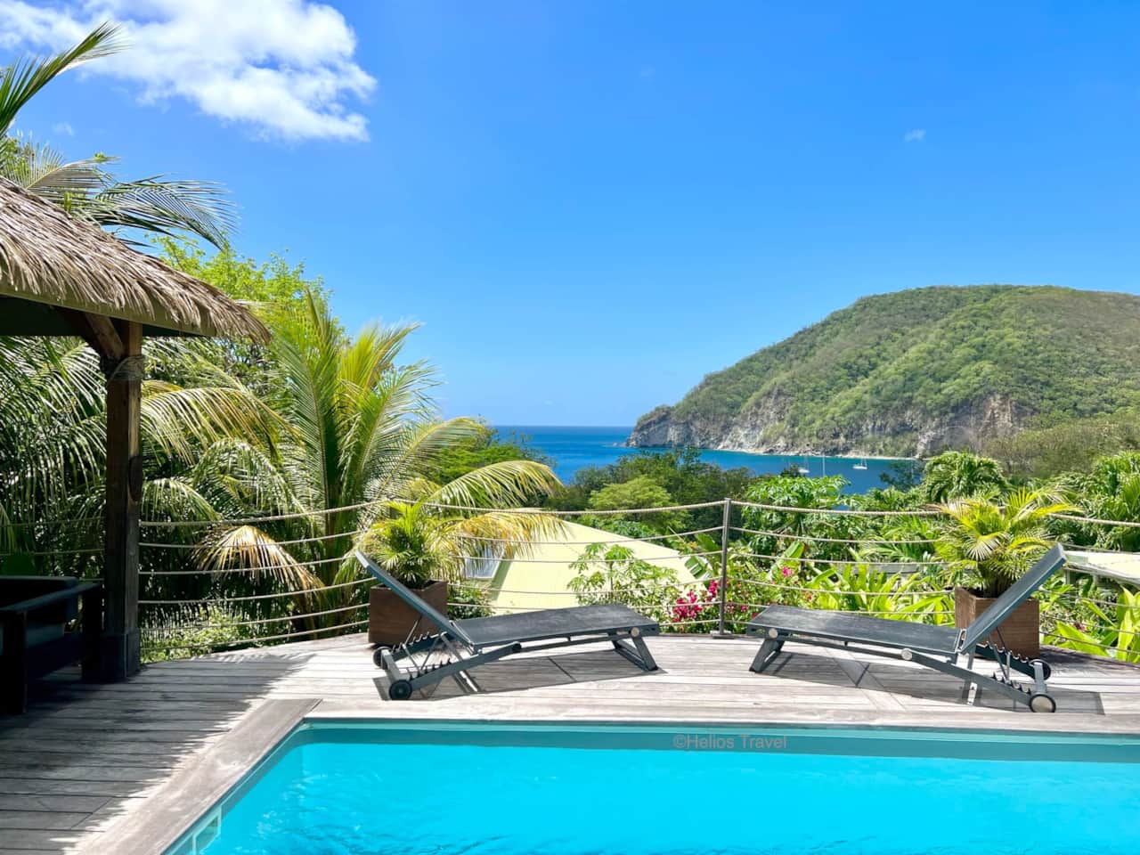 Vue mer imprenable depuis la terrasse