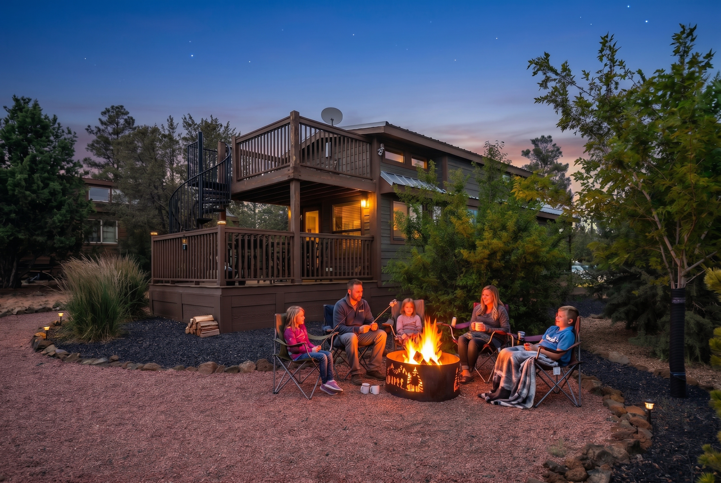 Cabin 01 - Cozy Cabin in a fun mini cabin resort! - Vacation Home
