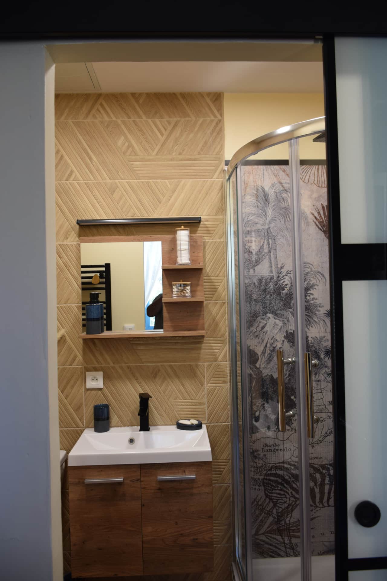 Salle de bain miroir