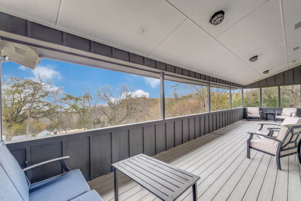 Southside Serenity back deck