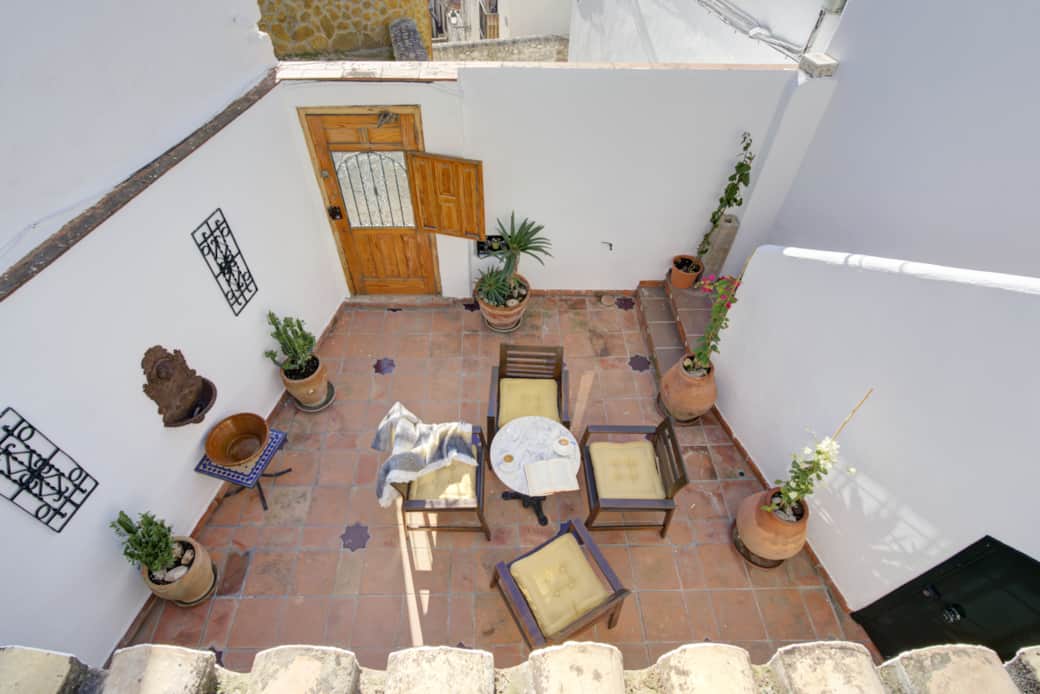 TERRAZA VISTA DESDE ARRIBA