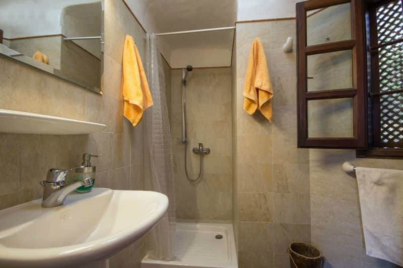 Rocadelmar1 first bathroom shower sink marble tiles Rocadelmar1 first bathroom shower sink marble tiles