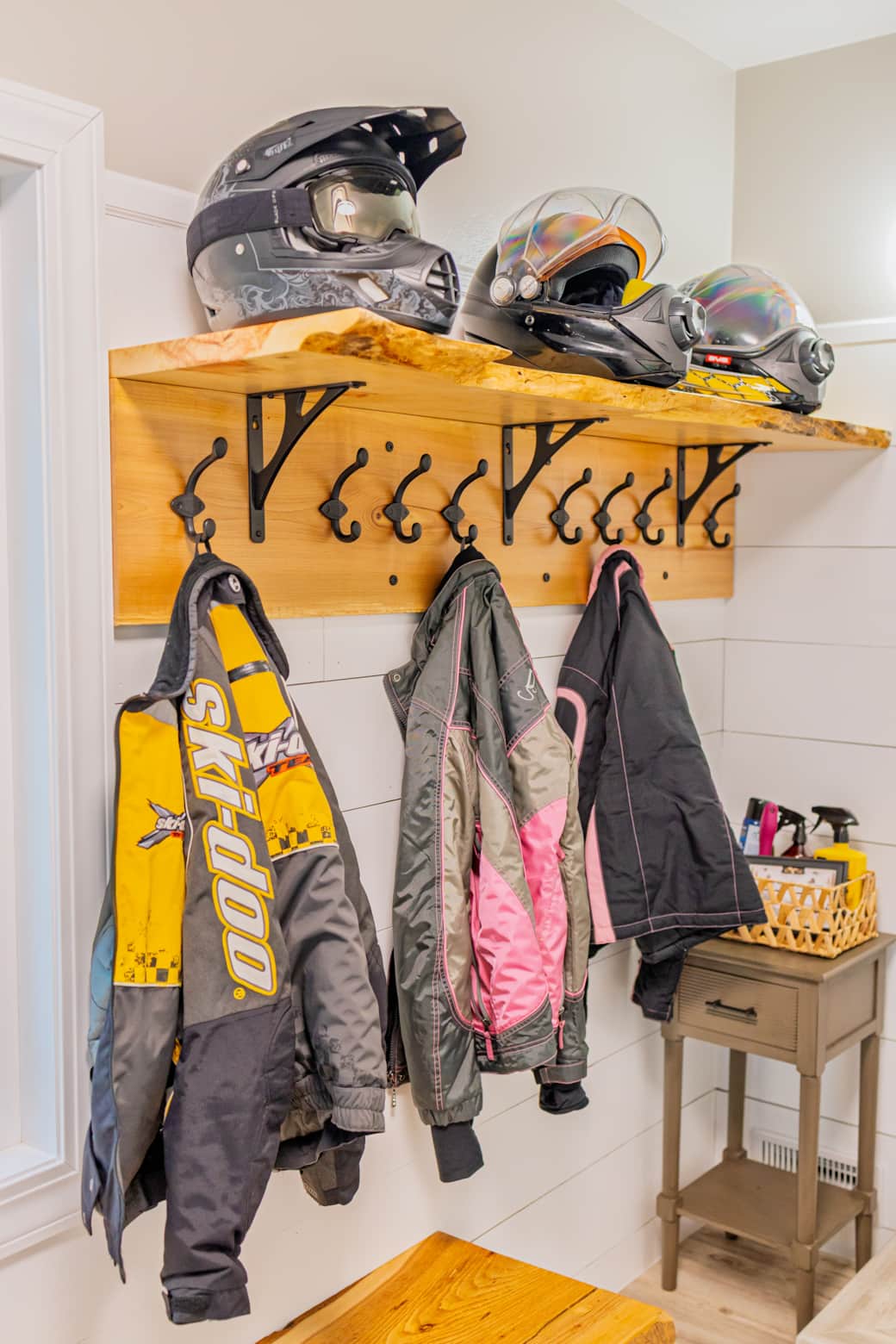 Plenty of room for jackets and gear.