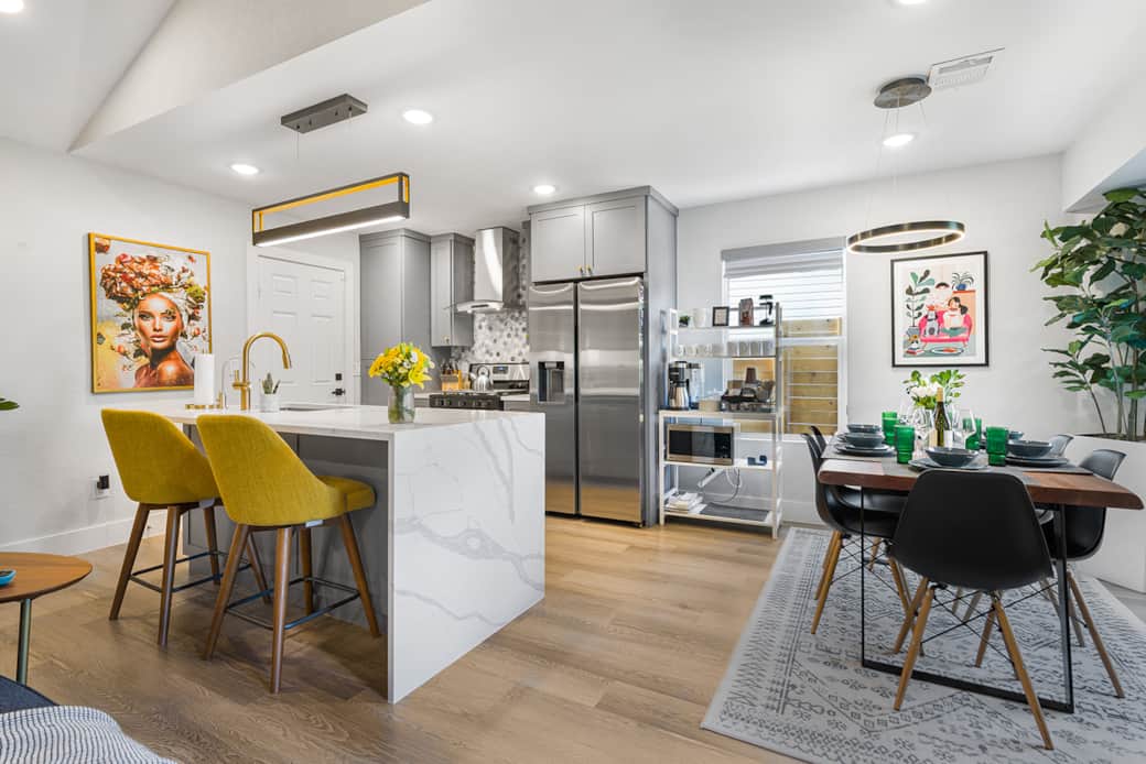 Kitchen island seating