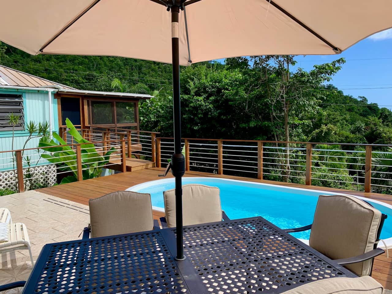 New Moon Escape pool deck