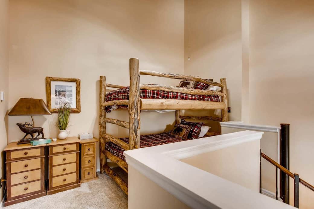 New Full-size bunk bed and mattresses