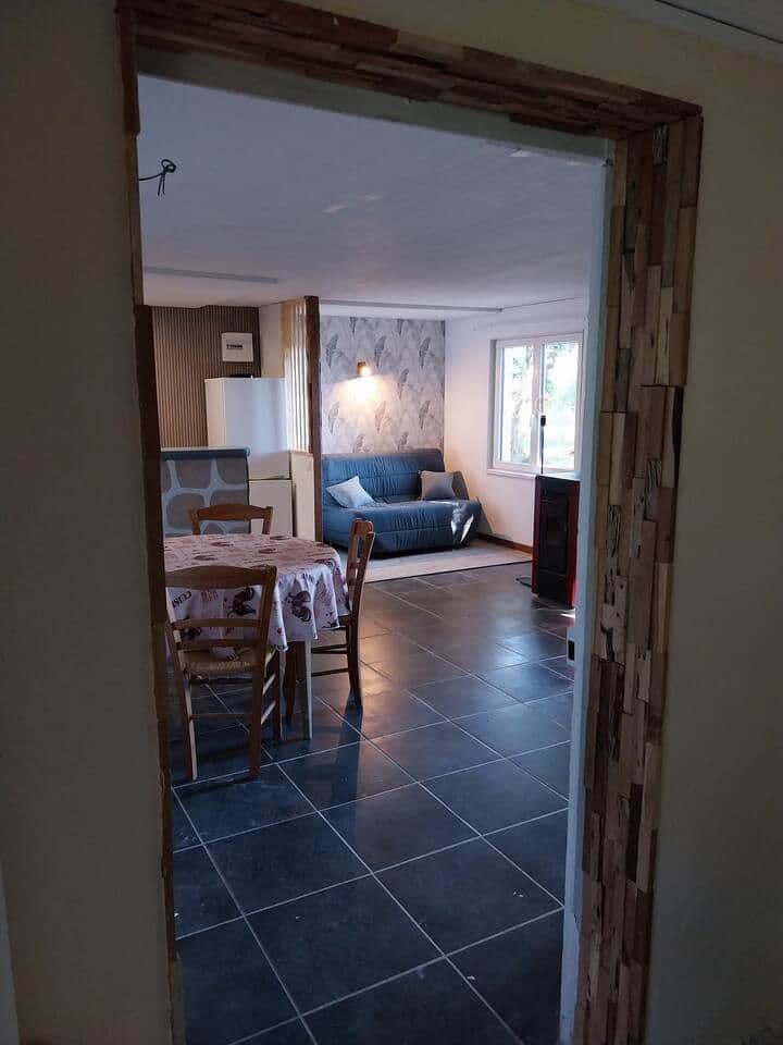 Entrée indépendante du gîte – Accès de plain-pied