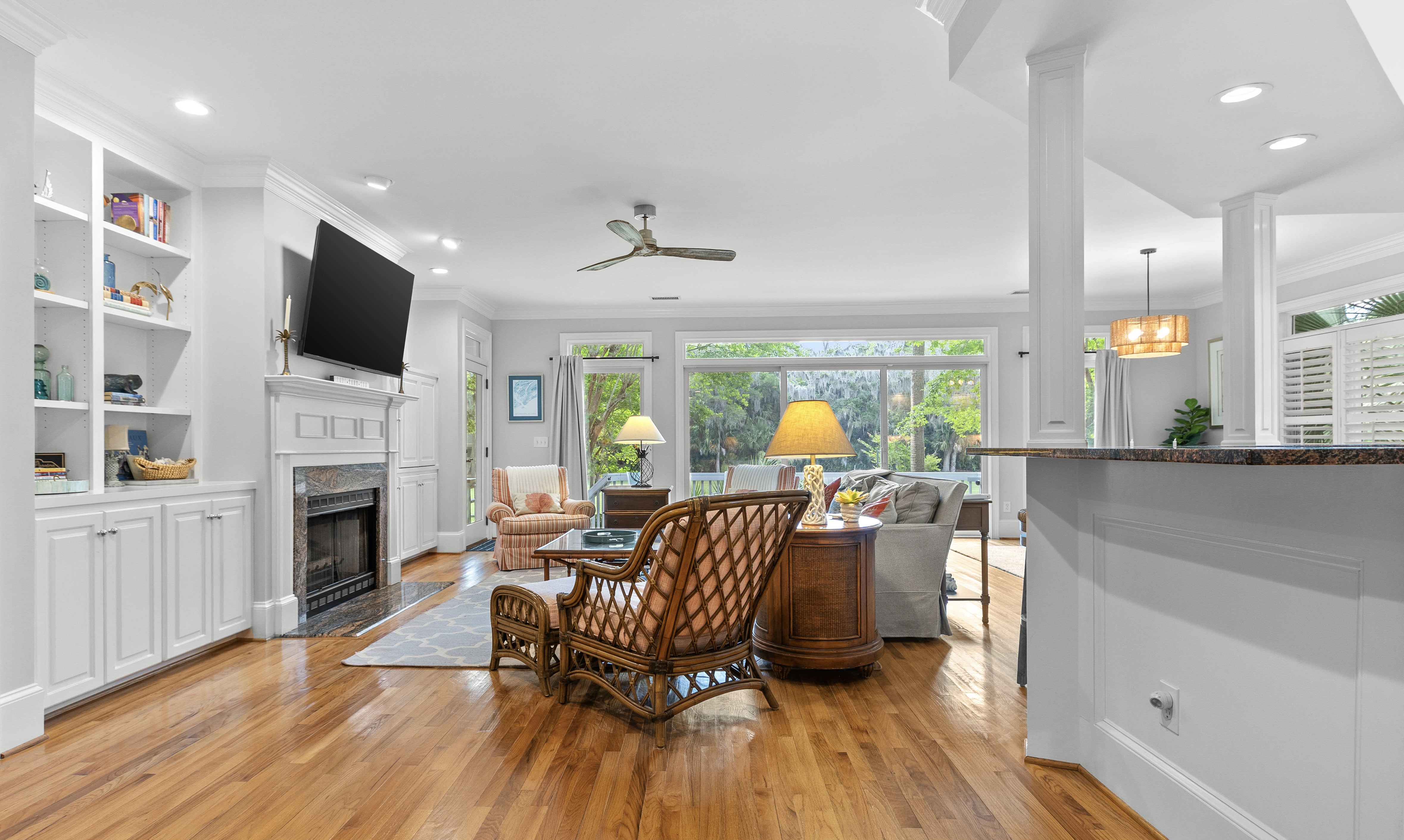 Never feel disconnected with our open concept layout