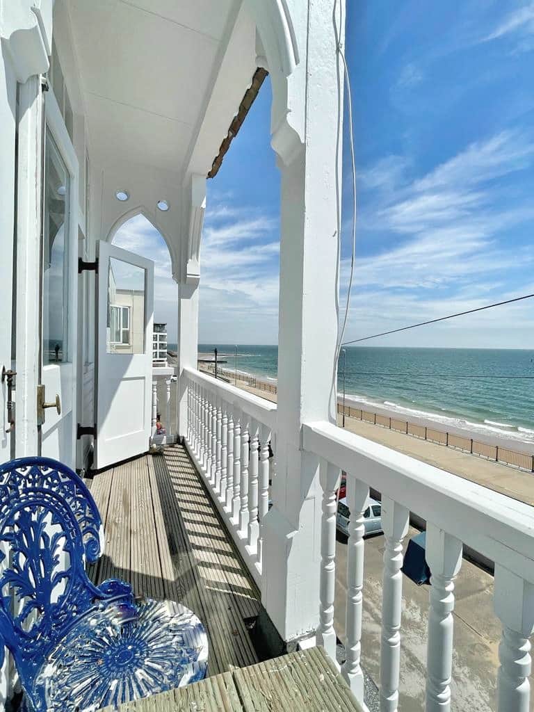 Master bedroom balcony