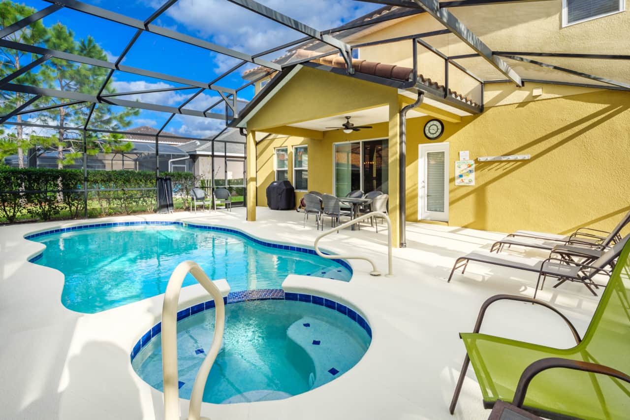Plenty of space to enjoy the Florida sunshine