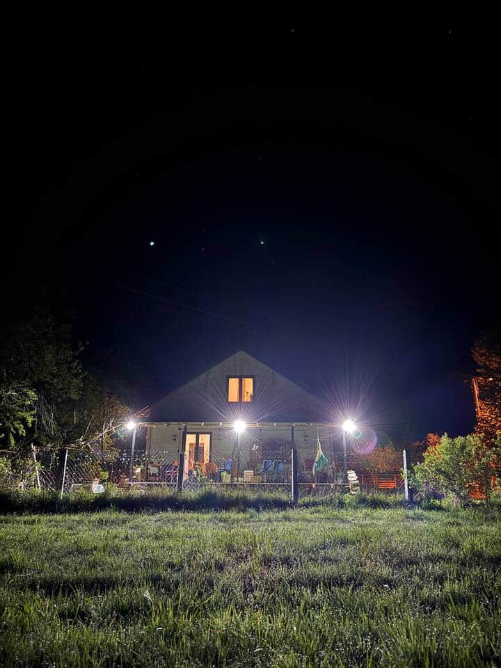 Turn on the lights, and Enjoy the stars from the largest terrace outside Turn on the lights, and Enjoy the stars from the largest terrace outside