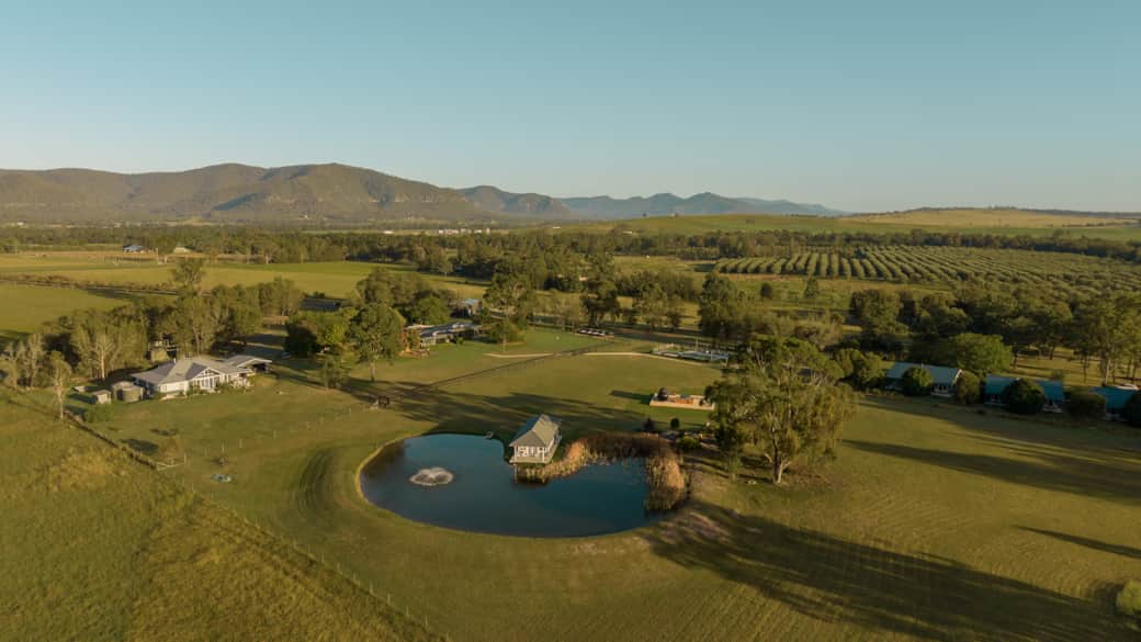 Aerial View of The Wellness Farm Aerial View of The Wellness Farm