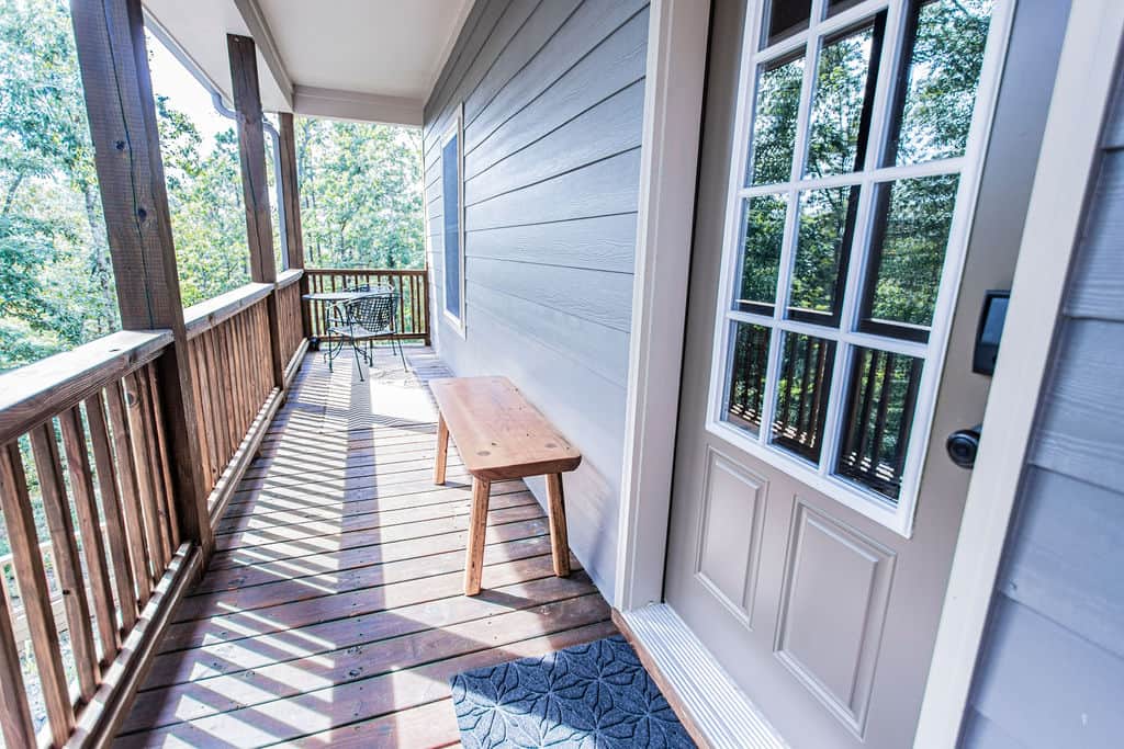 Sit on the front porch and watch the deer graze.