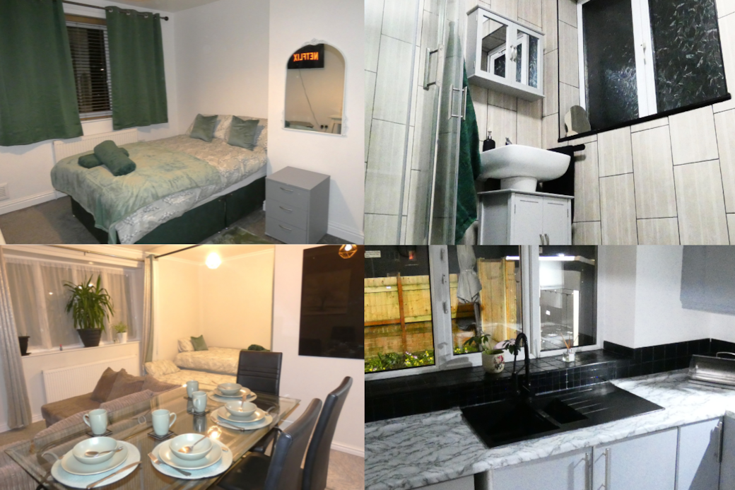 Flexible Living Room with a modernised Bathroom & Kitchen