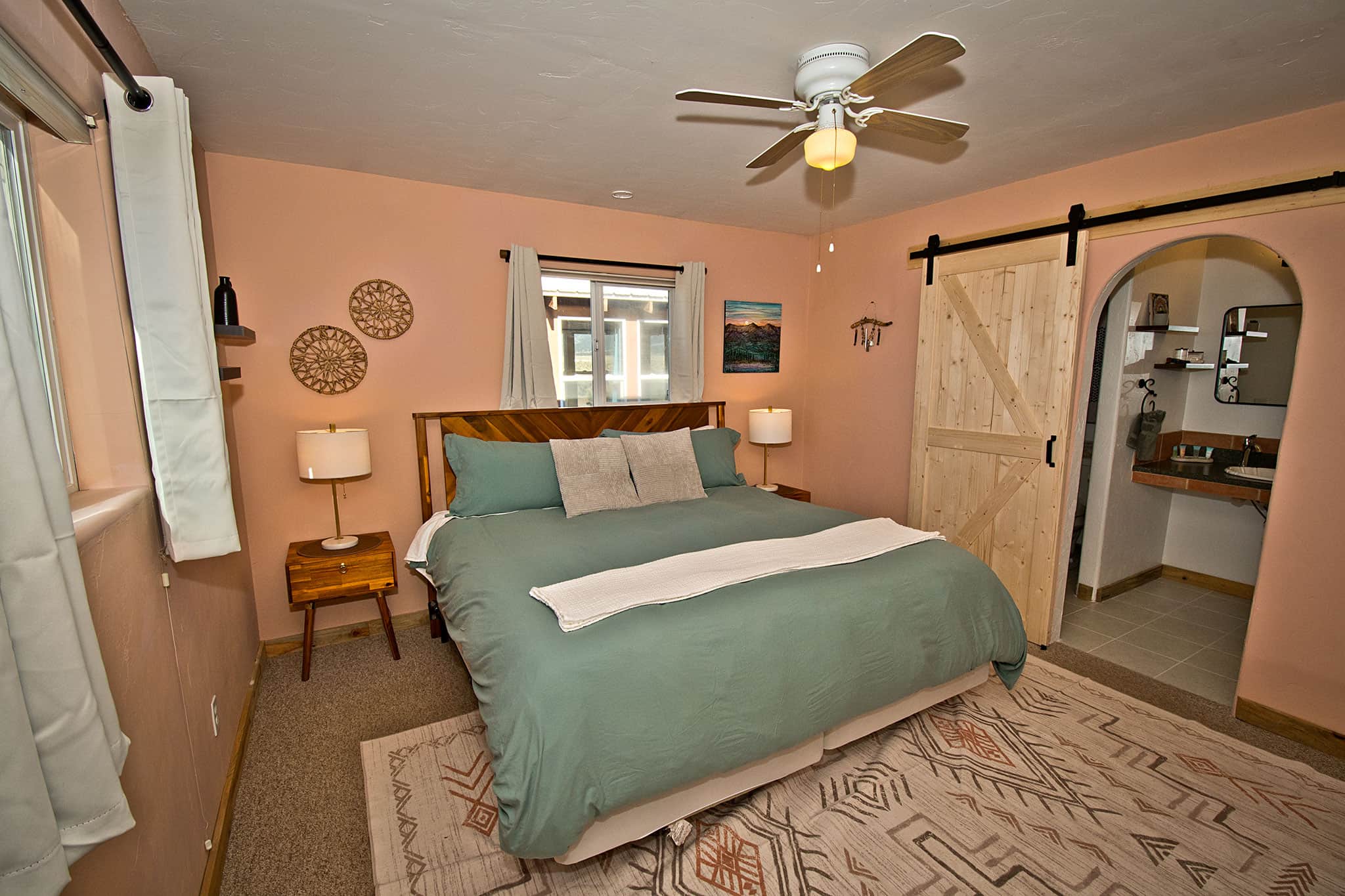 King Bedroom with Attached Bathroom