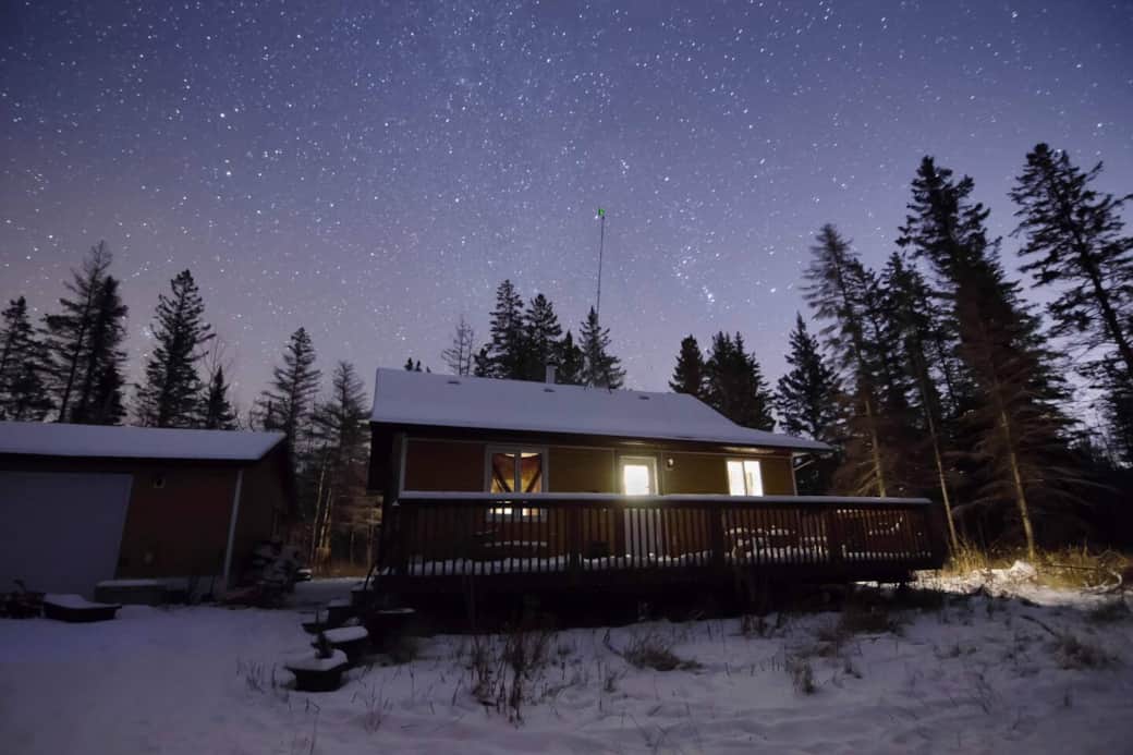 starry winter night starry winter night