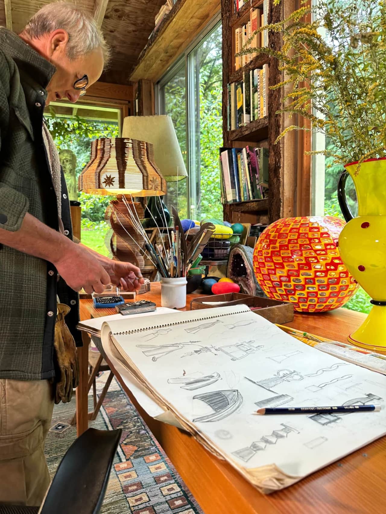 A place to work, draw and dream.