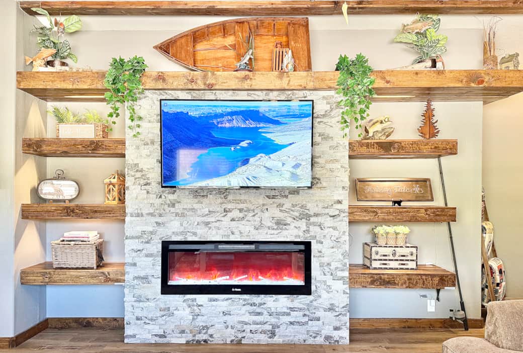 Family Room - Fireplace