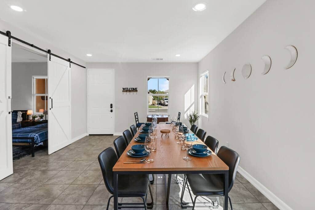Dedicated Family Dining Room! Ask us about available Catering!