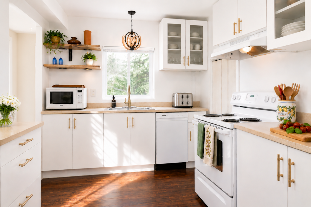 Fully equipped kitchen with all basic essentials Fully equipped kitchen with all basic essentials