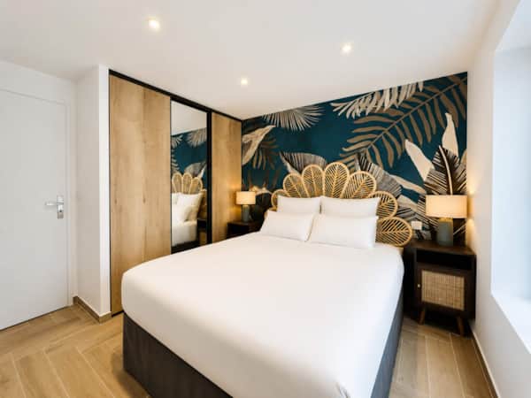 La Bastide du Causse — Chambre 1 · lit double