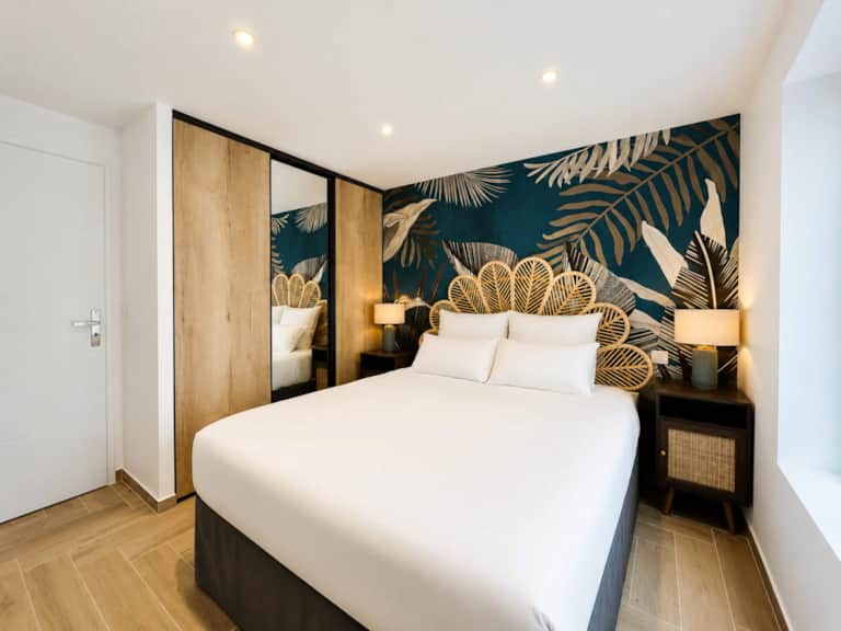 La Bastide du Causse — Chambre 1 · lit double