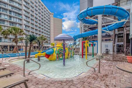 Silly Sub Waterpark featuring 3 story waterslide!