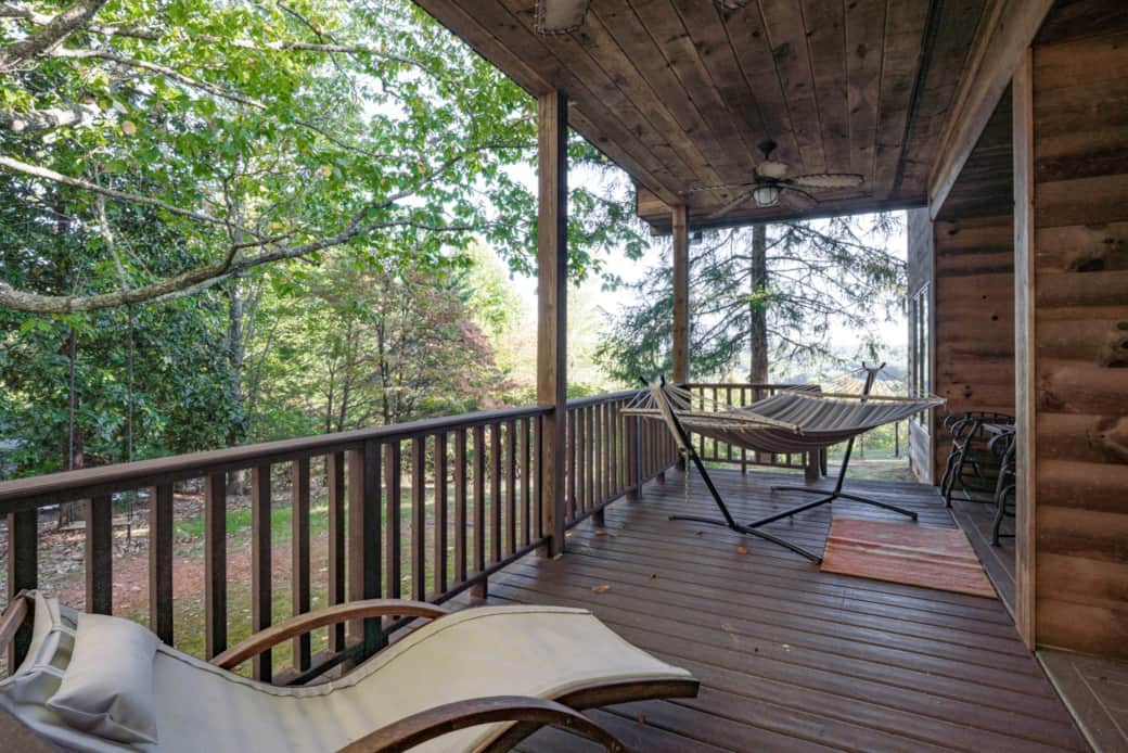 Covered patio