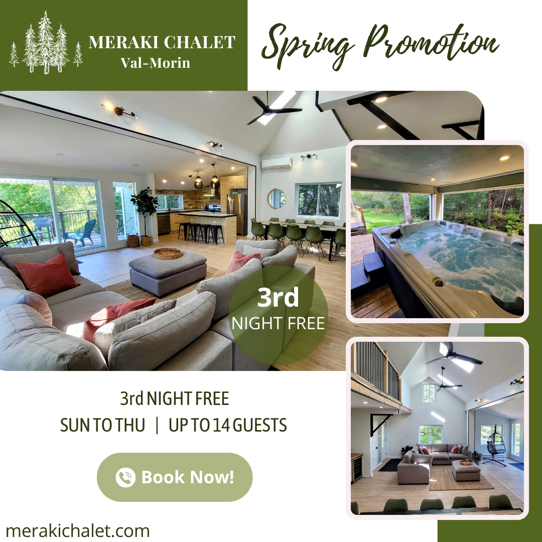 3rd Night Free - Winter Promotion - Meraki Chalet