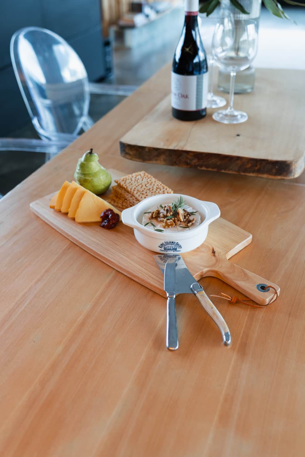 King Island Dairy cheese.