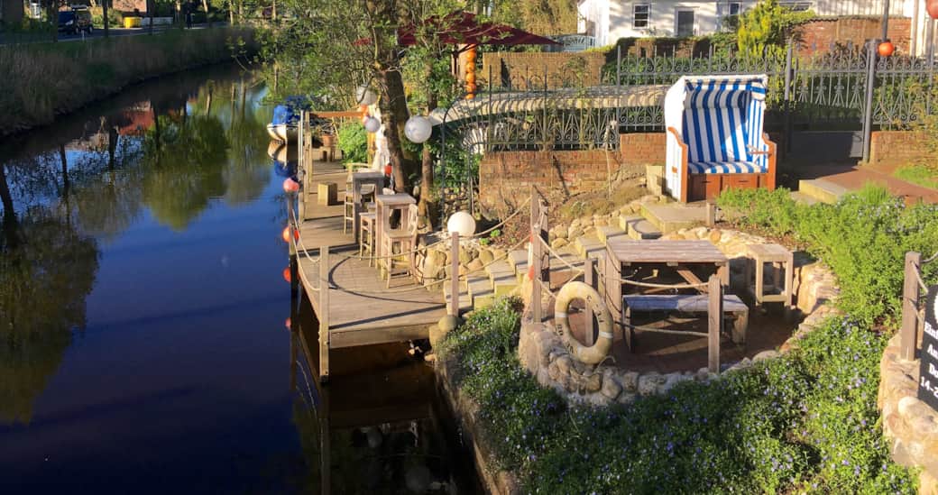 Terrasse Zimmer an der Gracht