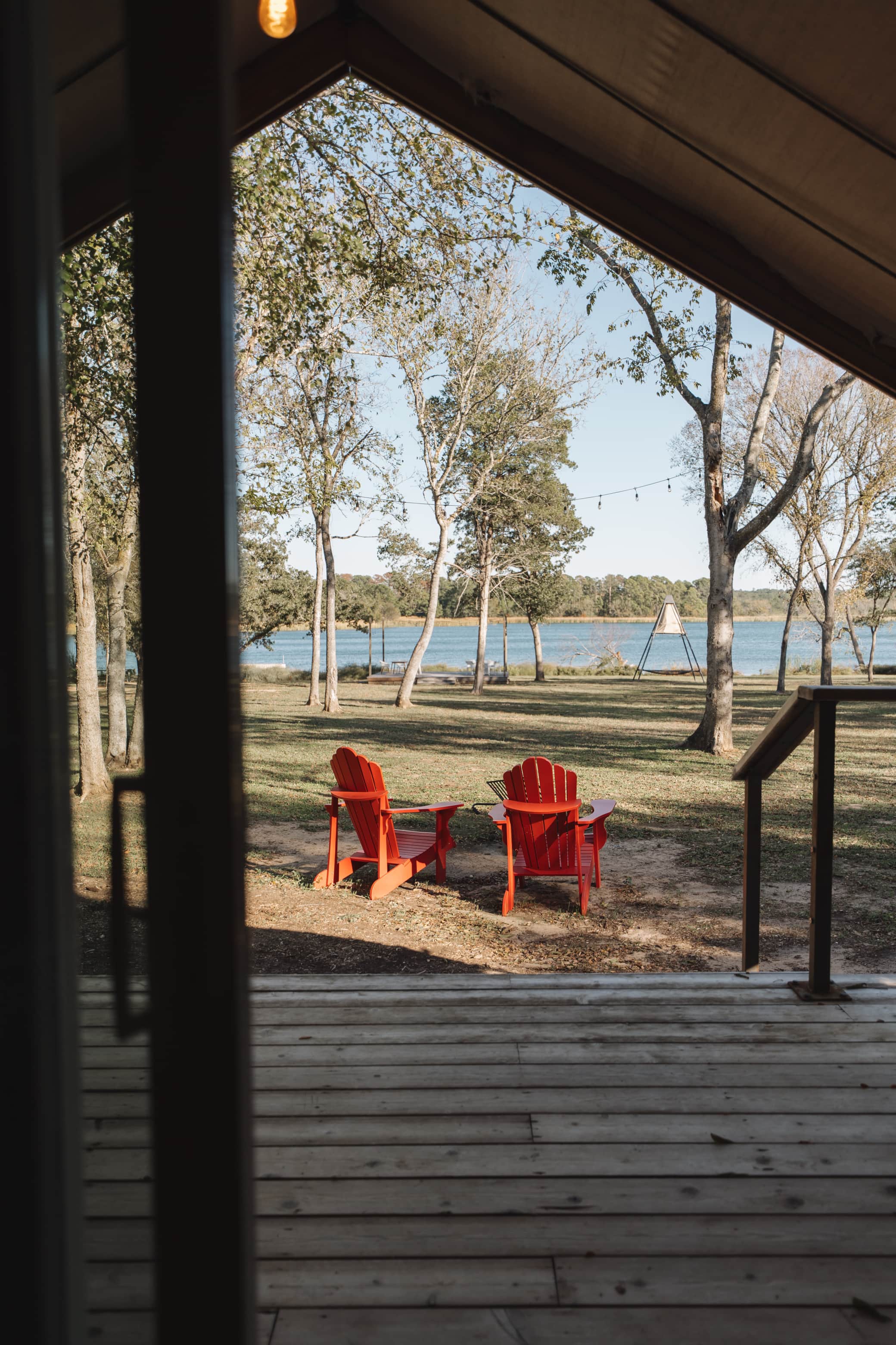 Lakefront Glamping Safari Tent #5: The Hummingbird — Bastrop (Austin) — vacation rental