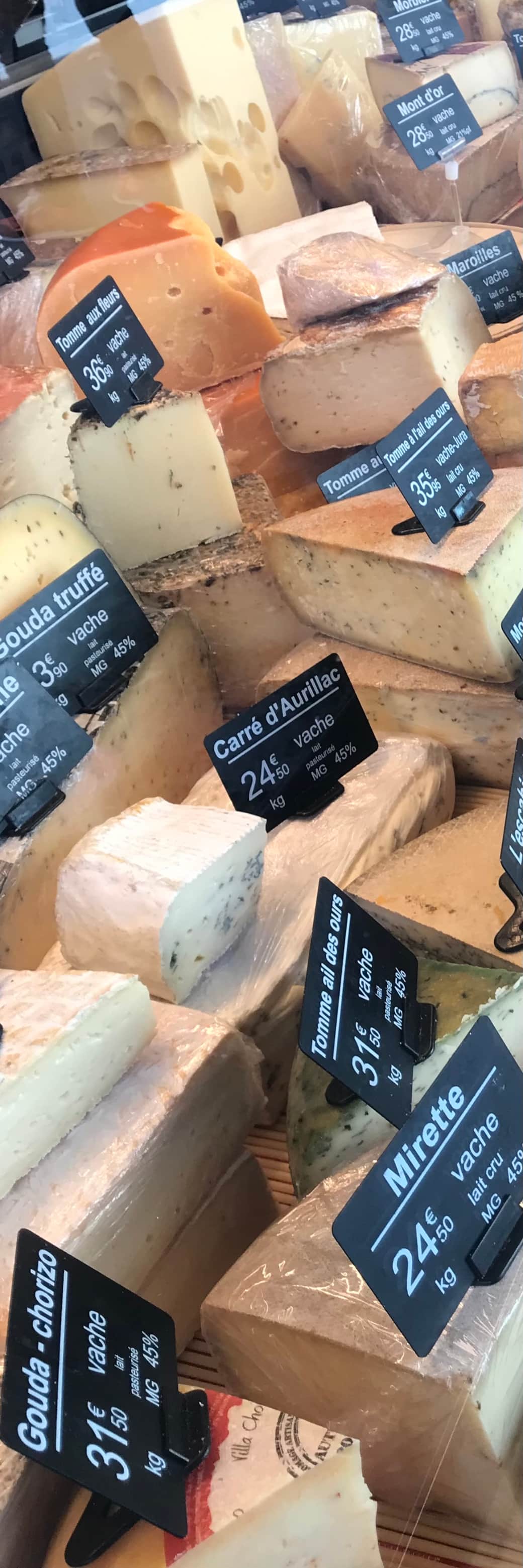 Villereal market cheese