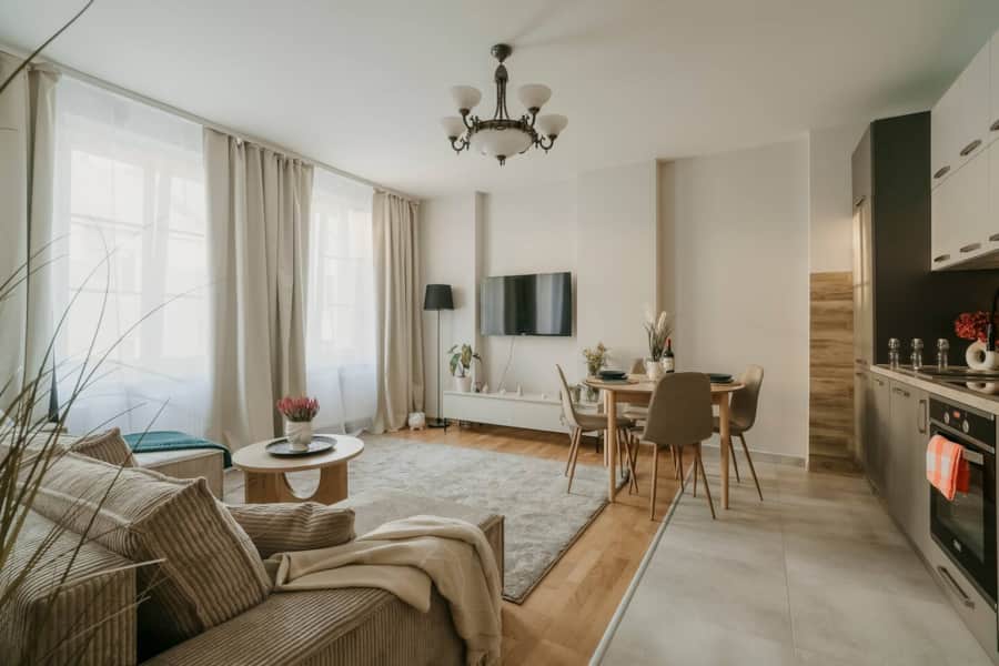 Perle Vellora Krakow — by Hosty — wnętrze apartamentu