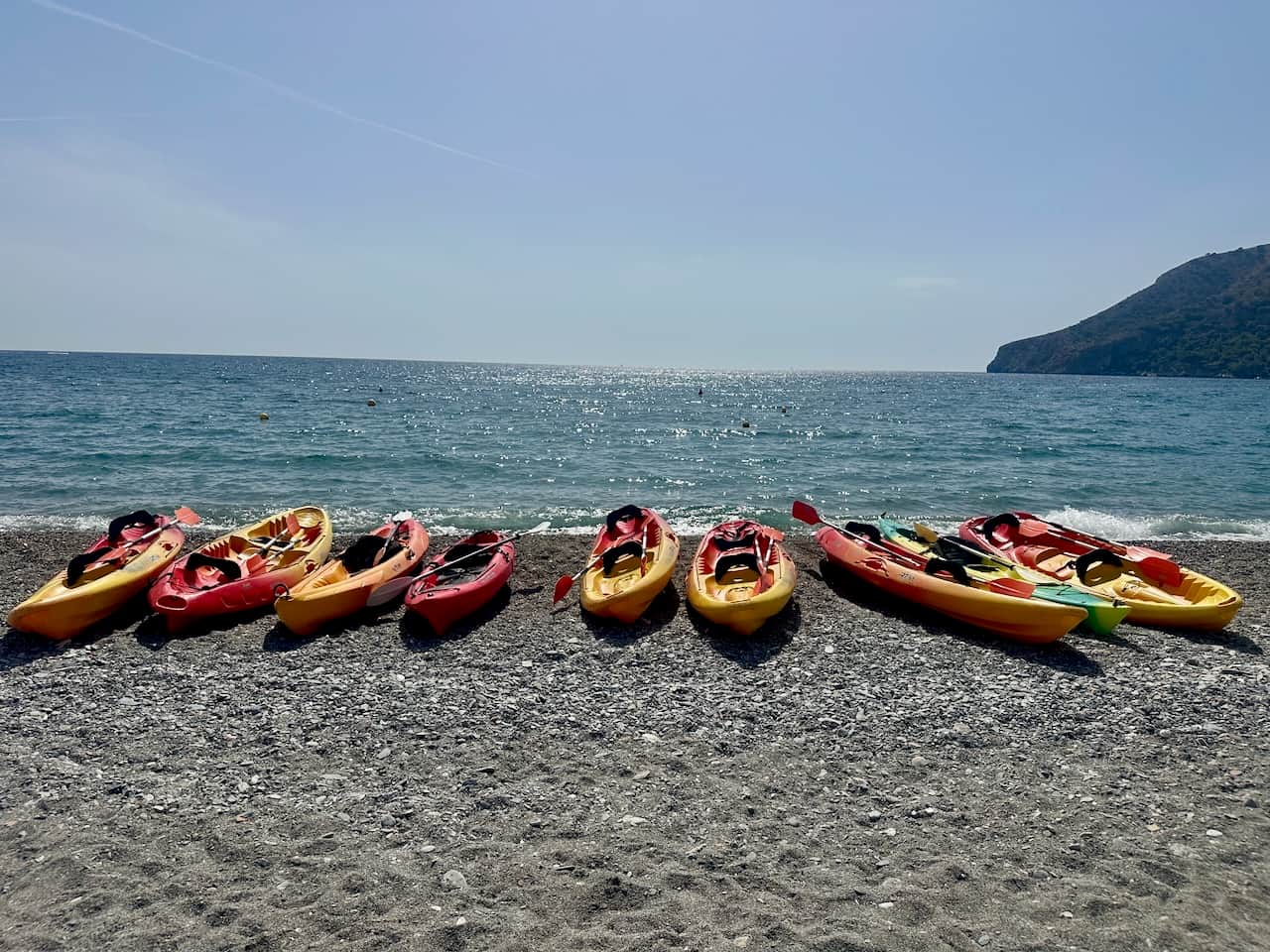 Kayaking and SUP in La Herradura, Costa Tropical