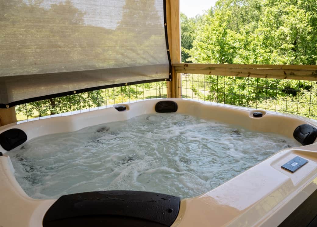 Relax on the open deck