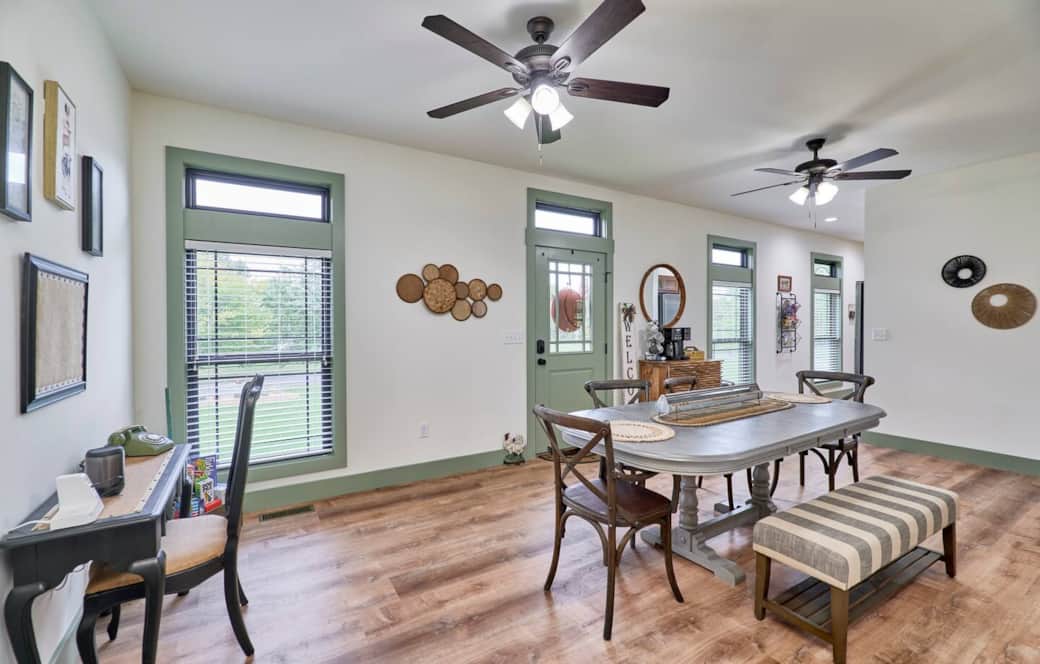 Chicken coop dining table - Copy