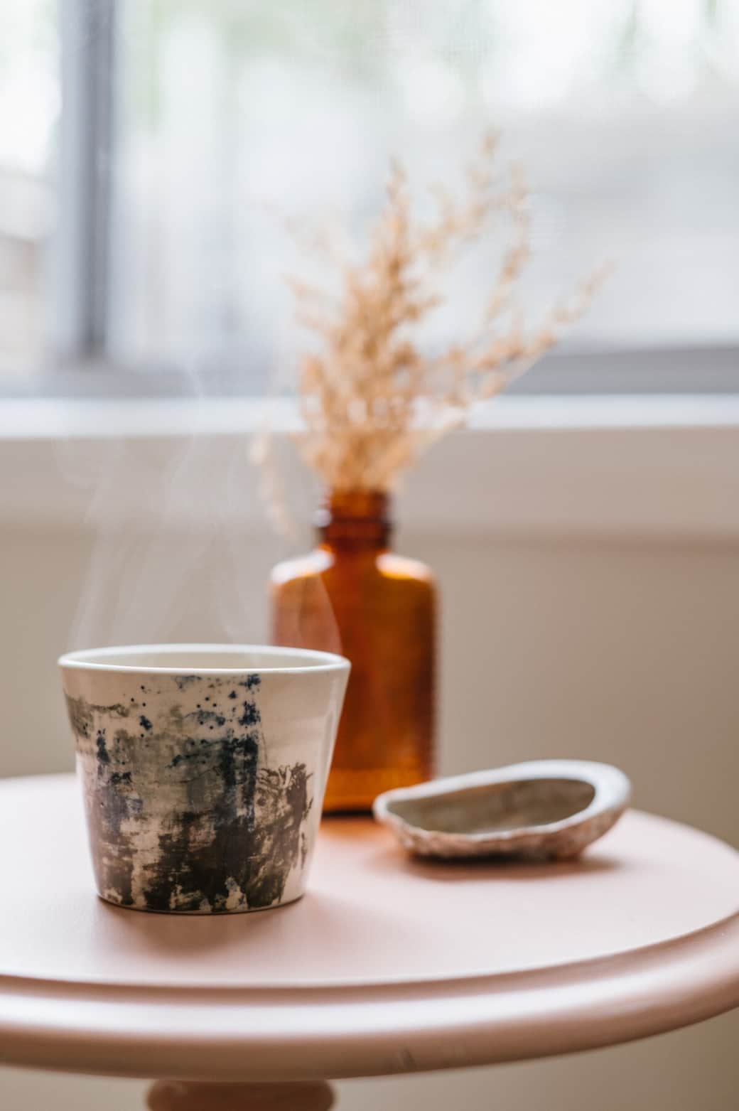 A quiet moment to yourself before the day begins.