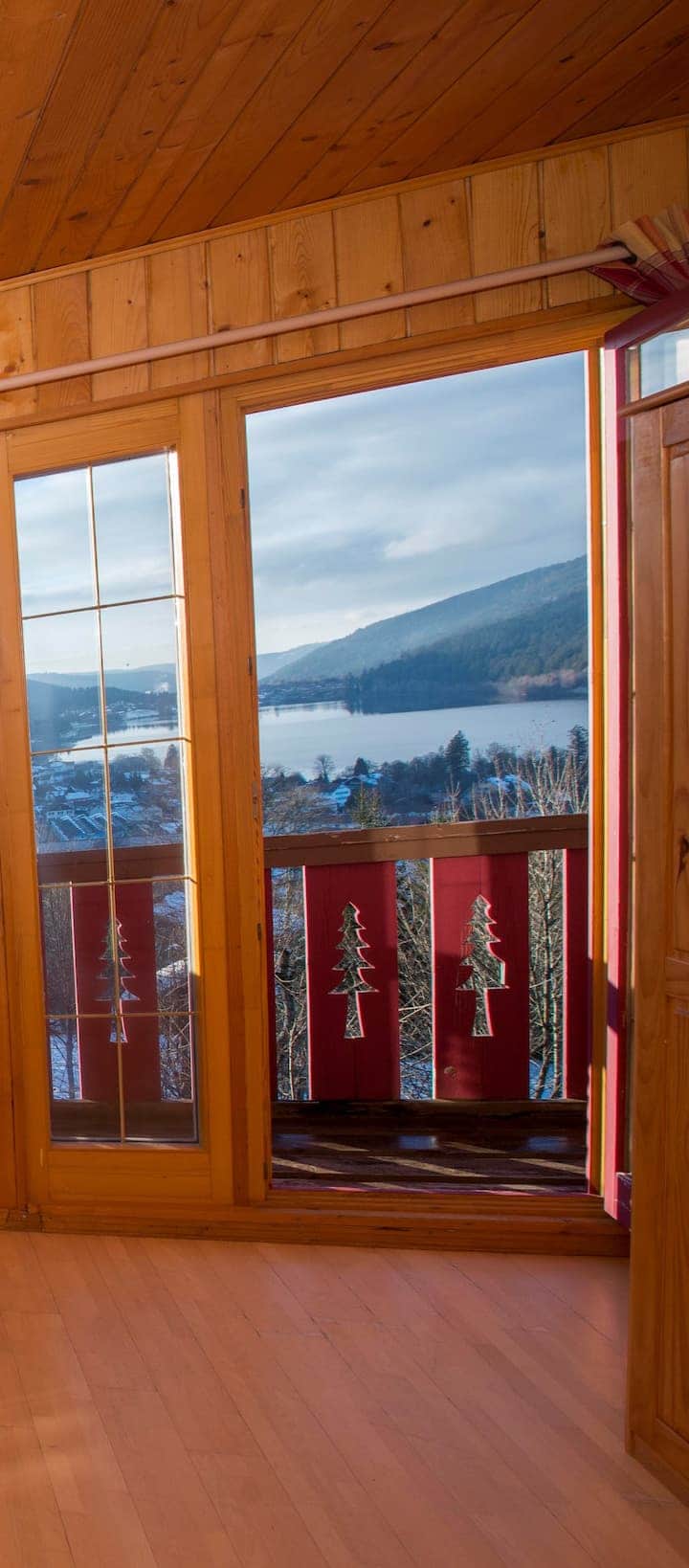 Vue sur lac