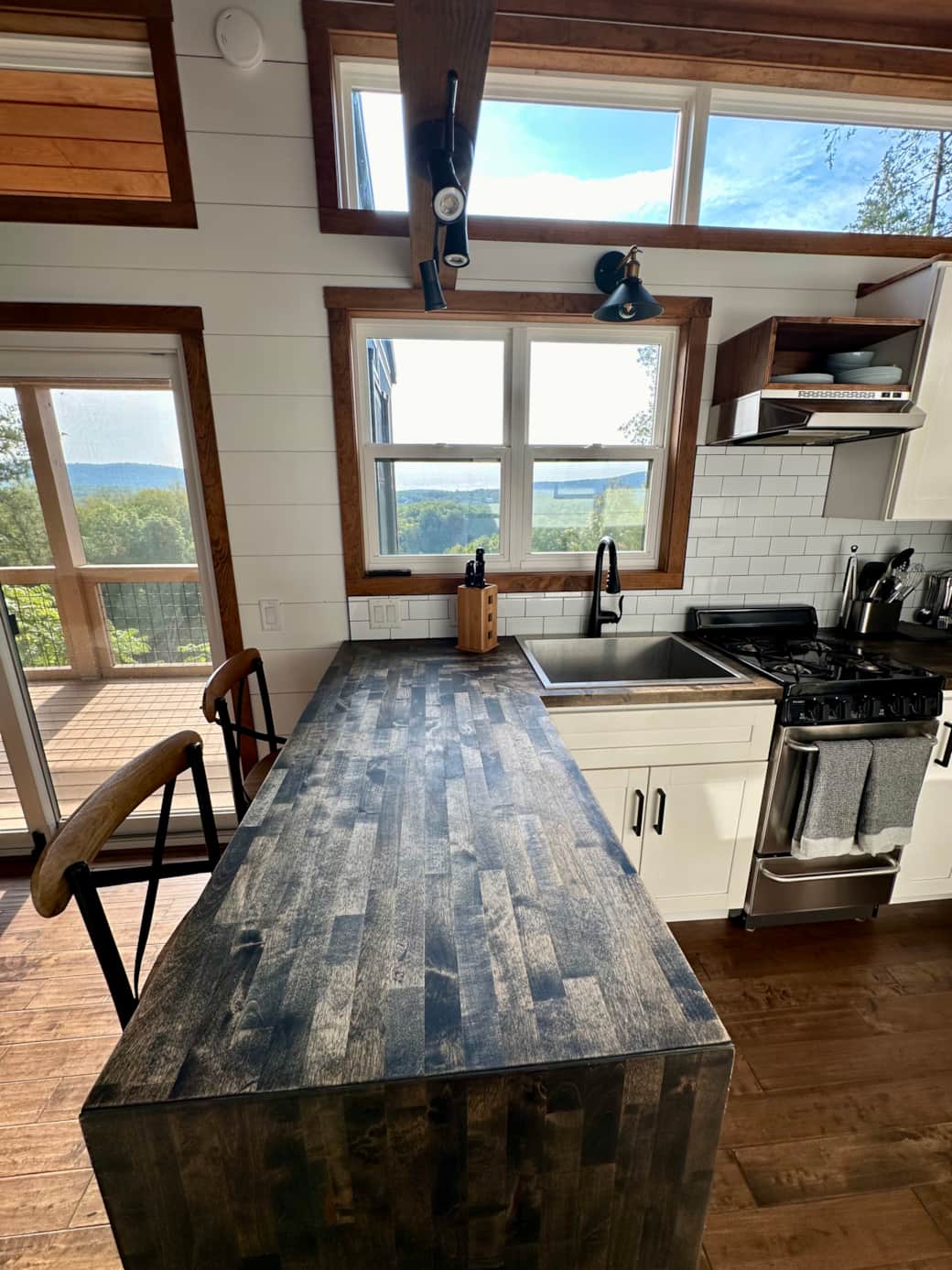 Kitchen and View Kitchen and View