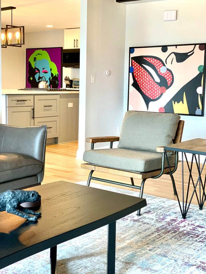 Art and color to tear you away from the spectacular views!