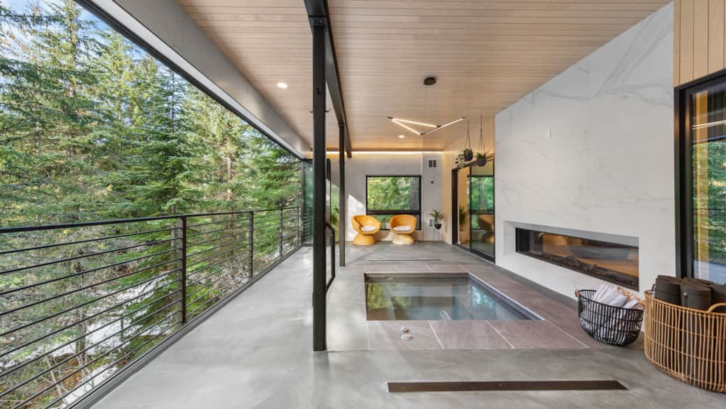 RAVN HAUS - Understory - Spa Yoga Room Open SW _ VRBO RAVN HAUS - Understory - Spa Yoga Room Open SW _ VRBO