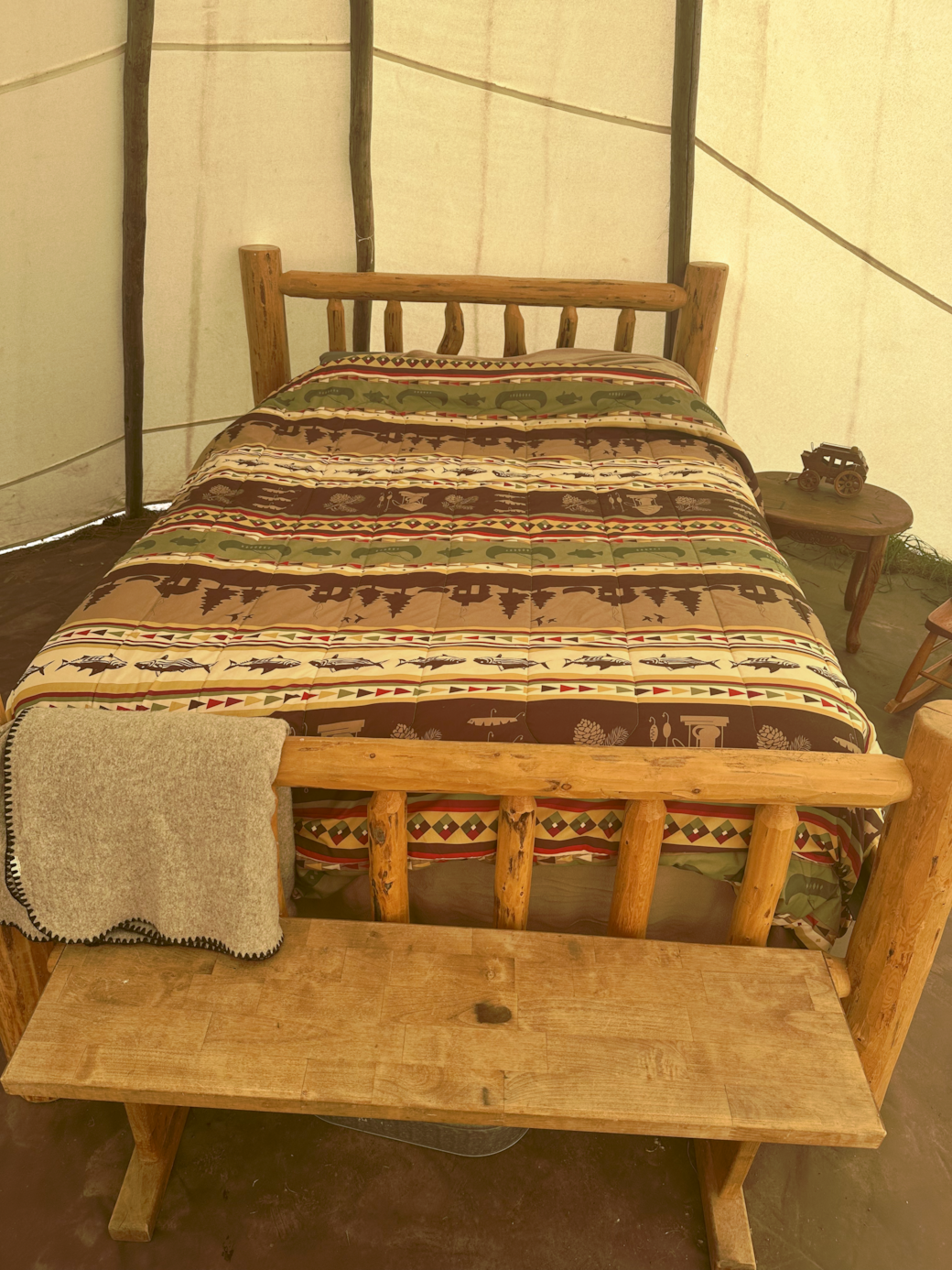 Raven Tipi - Interior 1